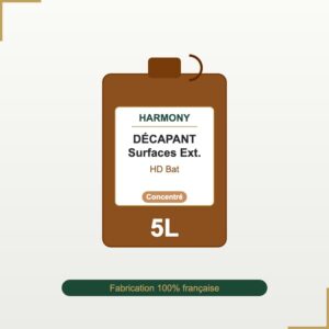 DÉCAPANT Surfaces Extérieures Bâtiment HD 5L — Décapant façade et terrasse professionnel